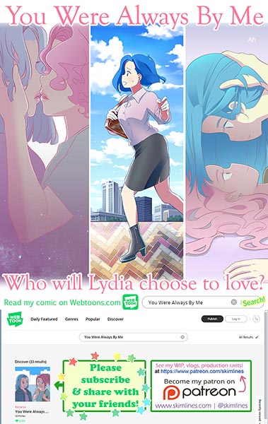 Romantic drama You Were Always By Me on Webtoons